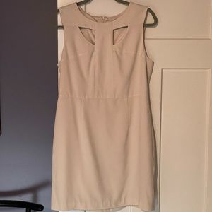 Beige going out dress